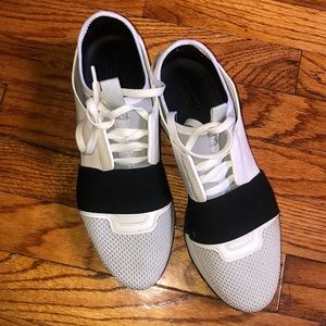 balenciaga colorblock race sneakers